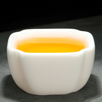 贰号（ERHAO） 贰号 德化白瓷茶具陈清宜手工羊脂釉玉瓷杯陶瓷功夫茶杯四方杯