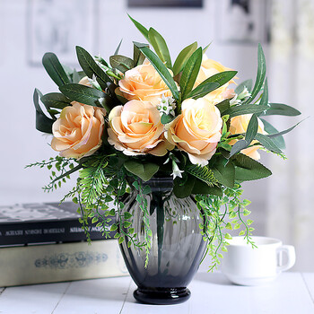 家装软饰 花瓶花艺 其他品牌 仿真花假花家居装饰品客厅假花摆件干花