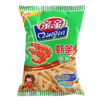 商品亲亲虾条(原味)46g