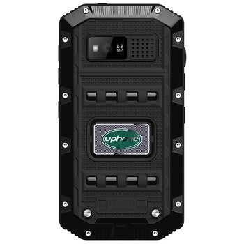 优豊(uphone) U5B 移动2G/联通3G三防智能对讲机手机 双卡双待 黑色 官方标准版