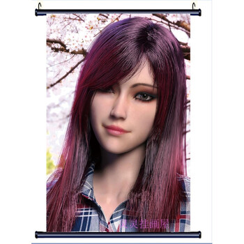 超神学院黑甲天使彦海报挂画雄兵连凉冰蔷薇蕾娜游戏动漫挂画 蔷薇15