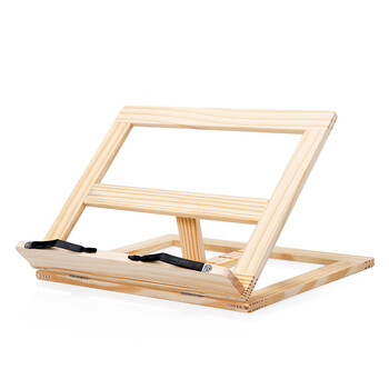 木制阅读书架学生看书神器 书本支架放书的架子书立架