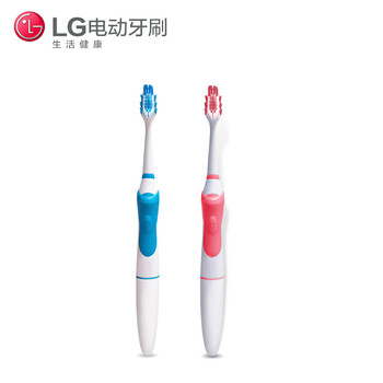 
                                        LG电动牙刷 成人声波震动牙刷 LGD-003M 情侣双人                