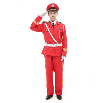 直售儿童军装升服装三军仪仗队鼓乐队服礼服一件 白色 110cm