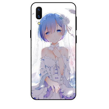 vivox23/x21/x20/x9/x9s/x7/plus/nex旗舰版手机壳治愈动漫 婚纱雷姆