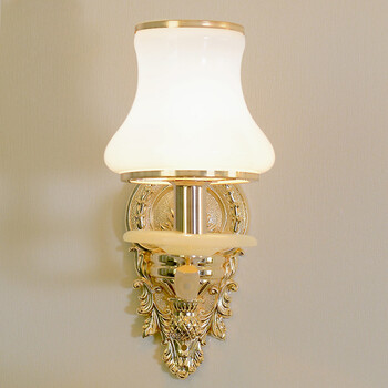 欧式壁灯led简约壁灯个性过道灯电视墙简欧客厅卧室床头灯灯具 单头