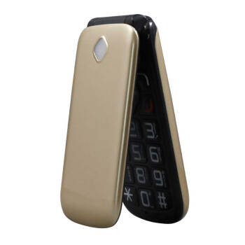 海尔(Haier)  Z2 翻盖手机 移动/联通2G 双卡双待 老人手机 金色