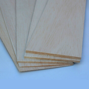 飞机巴尔沙轻木板片diy建筑模型材料手工制作航模板材 1000*100*10mm