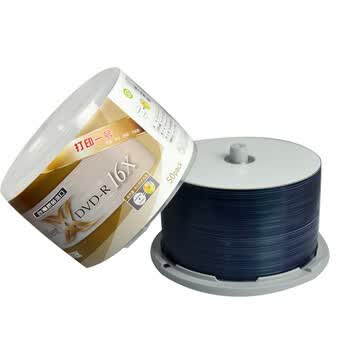 铼德(RITEK) 台产可打印一号 DVD-R 16速4.7G 空白光盘/光碟/刻录盘 桶装50片