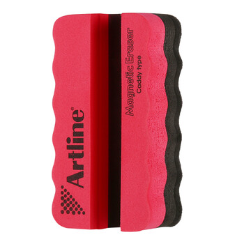 旗牌(Shachihata)Artline 办公文具会议 凹槽磁性可吸附白板擦 易刷白板刷 5.8*10.8cm 玫红 ERT-MMC 旗牌(Shachihata)Artline 办公文具会议 凹槽磁性可吸附白板擦 易刷白板刷 5.8*10.8cm 玫红 ERT-MMC