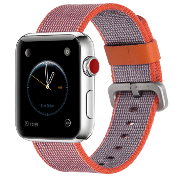 Gerb Gorb苹果手表表带男尼龙苹果表带女iwatch表带apple Watch手表带橙色38mm 图片价格品牌报价 京东