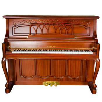 唐爵(talljo) 全新德国古典立式钢琴云杉木钢琴 专业演奏教学钢琴