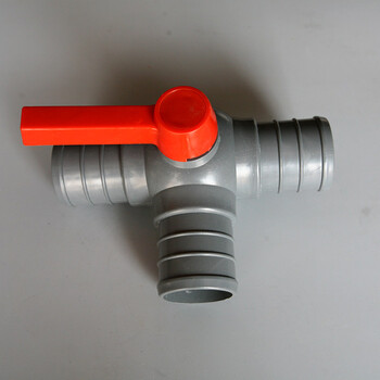 多功能阀门开关三通农用水带灌溉接头2寸2.