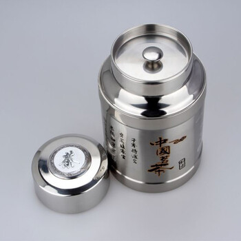 茶叶罐茶盒 不锈钢密封茶叶盒 储茶罐 150g