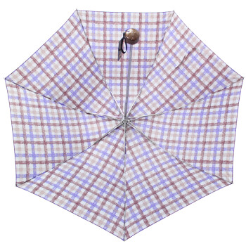 
                                        
                                                            天堂伞 三折雨伞晴雨伞男女商务伞57cm*7骨 339格子深藏青                