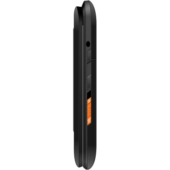 中兴（ZTE）L588 移动/联通2G 翻盖老人手机 黑色