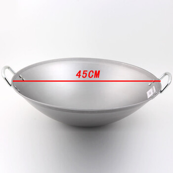 煤气锅商用煤气电磁炉燃气无油烟炒锅炖锅煤气灶铁锅铸铁汤锅双耳生锈