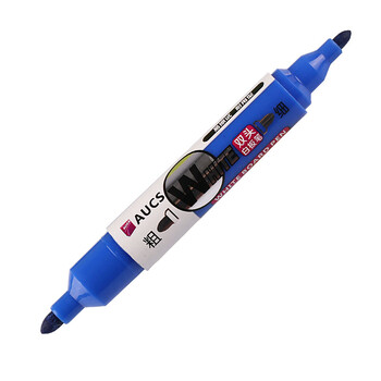 AUCS 粗细双头白板笔水性可擦 易擦型办公培训教学家用儿童白板笔彩色 十支装(7黑2蓝1红) AUCS 粗细双头白板笔水性可擦 易擦型办公培训教学家用儿童白板笔彩色 十支装(7黑2蓝1红)