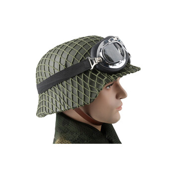 盔网 网罩 m1钢盔 m88 m35头盔专用伪装网细网 军绿色