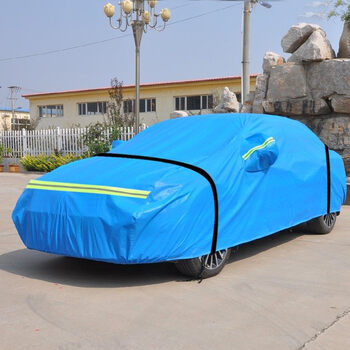 衣车罩八代车套2018/2017款隔热防晒防雨 凯美瑞【订制版加厚湖蓝色】