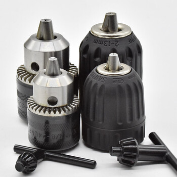 手电钻配件转换钻夹头钥匙扳手连接杆电锤冲击钻自锁手动夹头方圆