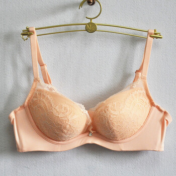 曼妮芬软钢圈聚拢文胸20811061性感蕾丝小胸厚杯胸罩专柜女士内衣
