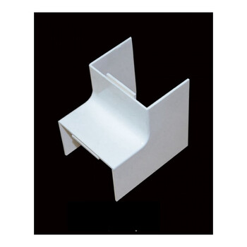 a-style pvc线槽配件24*14直接弯头阴角阳角三通平弯线槽明装布线配件