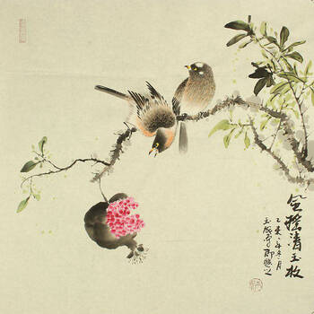 国画名家邓玉成小品精品画作专场