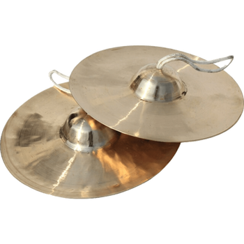 大镲铜镲 小镲 军鼓镲 腰鼓镲 川钹军镲锣鼓镲响铜手工多尺寸 15cm约