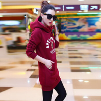卡熙琳娜 卫衣女2016新款夏季连帽运动服套装短袖T恤休闲七分裤大码跑步两件套 白色两件套 L(建议100-115斤)