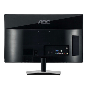 AOC T2369MD 23英寸宽屏窄边框IPS广视角LED背光液晶显示器（带电视功能）（黑/银色）