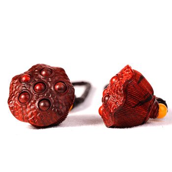 莲蓬 文玩手把件男 把玩物件莲藕莲子文玩多子多福纯手工