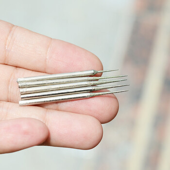 diy工具珍珠扩孔针雕刻修磨金刚砂钻头手动扩孔1根 2毫米