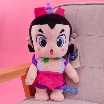 娃毛绒玩具公仔金刚葫芦布娃娃抱枕的玩偶61儿童节礼物女生 七娃紫色
