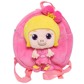 【京东超市】猪猪侠 毛绒玩具 菲菲公主幼儿园背包 儿童卡通玩具毛绒