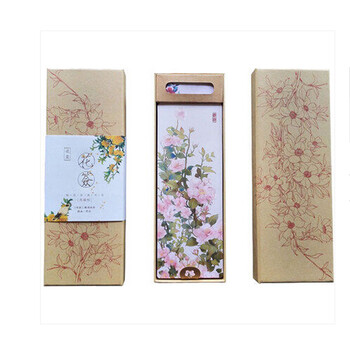 > 正版 花裳·花签典藏版 哑舍御用画师 晓泊 原画书签36原画制