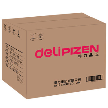得力(deli)高品质透明封箱胶带/打包胶带 60mm*100m*50um 48卷/箱 办公用品 33020