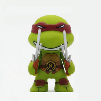 堡娜 车载车用车内汽车摆件 公仔可爱卡通玩偶忍者神龟出风口香水内饰