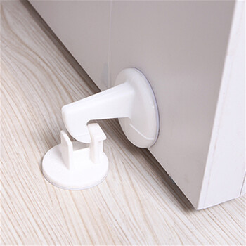 防撞垫加厚硅胶门后墙面带钩防撞防震垫静音 白色