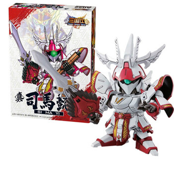 三国志玩具 三国志拼装模型玩具 真系列一代三国传sd高敢赵云达 司马