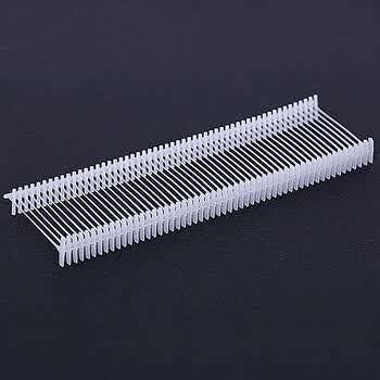 塑料胶针白色工字吊牌胶针吊牌抢针针吊牌线标牌打吊牌胶针 1.8cm