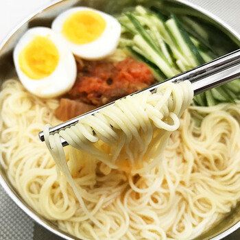 韩式风味玉米温面 风味泡菜 面 钢丝热拉面