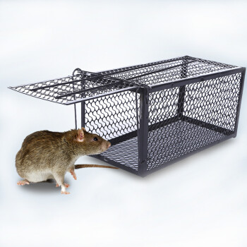 捕鼠器家用捕鼠笼子老鼠笼扑捉灭鼠器连续抓老鼠捕鼠器老鼠夹1个装