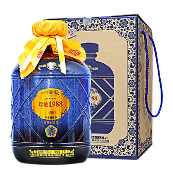 杏花村汾酒集团 珍藏1988青韵一坛香53度清香型白酒1.5l 大坛白酒