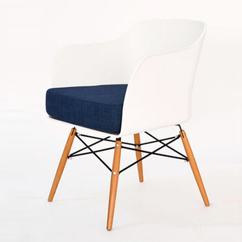 芙尼星 时尚休闲靠背创意塑料椅 简约现代沙发椅北欧设计会客洽谈家居