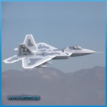 f22猛禽战斗机双70mm涵道 大型航模固定翼像仿真电动遥控飞机 大f22