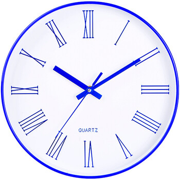 钟表挂钟客厅北欧现代简约大气石英钟创意静音圆形电子表时钟挂表