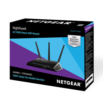 
                                        美国网件（NETGEAR） R7000 AC1900M双频千兆／低辐射／智能无线路由器                