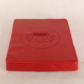 圆通工艺拜垫跪垫蒲团打坐禅修垫拜椅拜佛垫佛具用品绣花大红色 图片价格品牌报价 京东