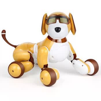 京东专营 新品智能机器人儿童电动机器狗玩具狗唱歌跳舞对话耍宝送礼